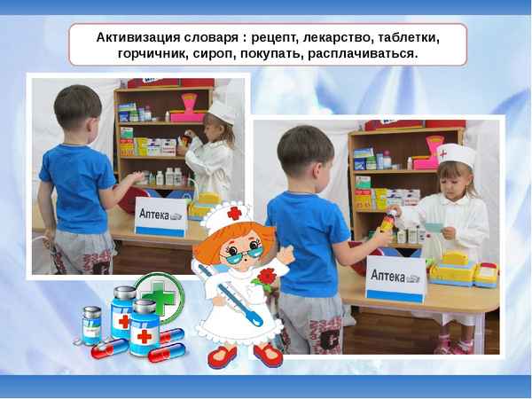 
    "Лекарства в природе" (сюжетно-ролевая игра)

      