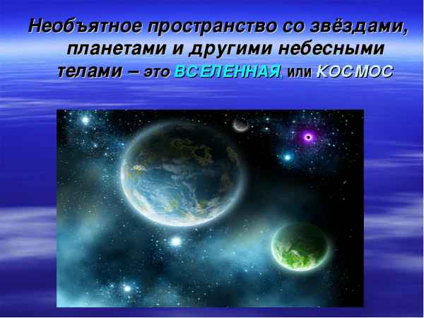 
    Урок по природоведению в 5-м классе на тему "Вселенная"

      
