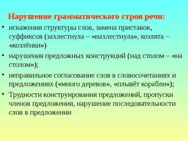 
    Формирование грамматического строя речи на уроках биологии у детей с нарушениями интеллекта

      