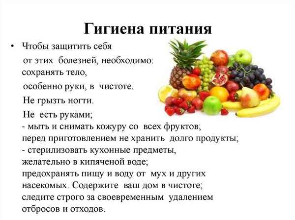 
    Урок "Гигиена питания"

      