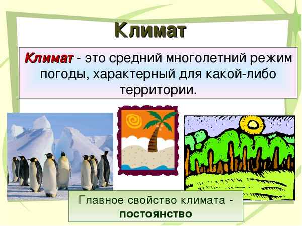 
    Урок природоведения по теме "Климат, погода". 5-й класс

      