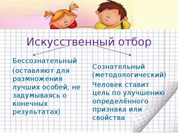 Искусственный отбор: методологический и бессознательный